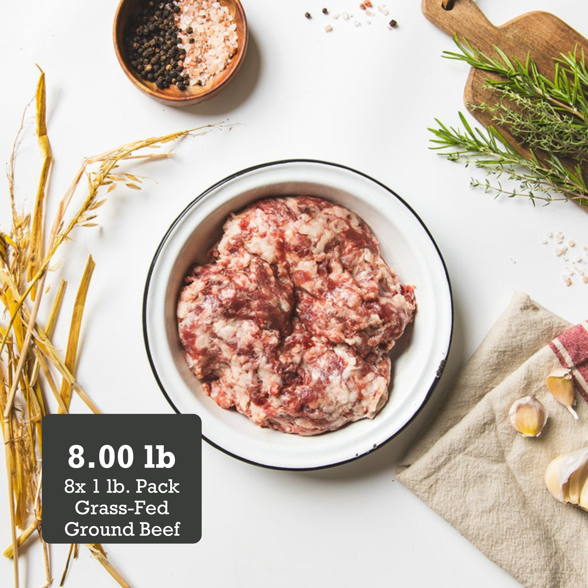 Grass-Fed Power Pack; Ground & Primal Meat