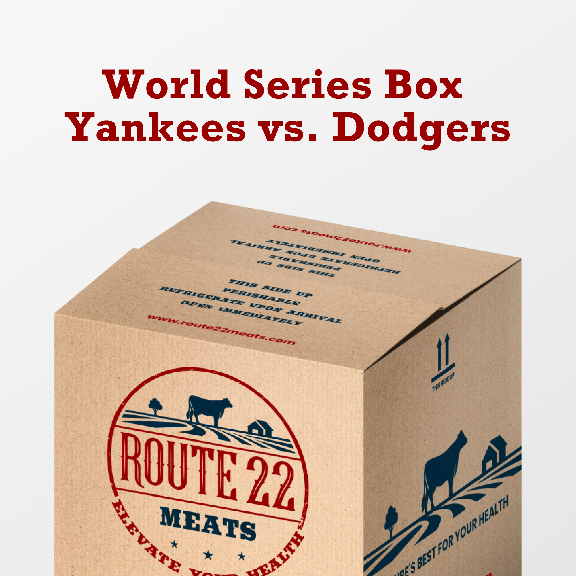 World Series Box - NY Yankees vs. LA Dodgers